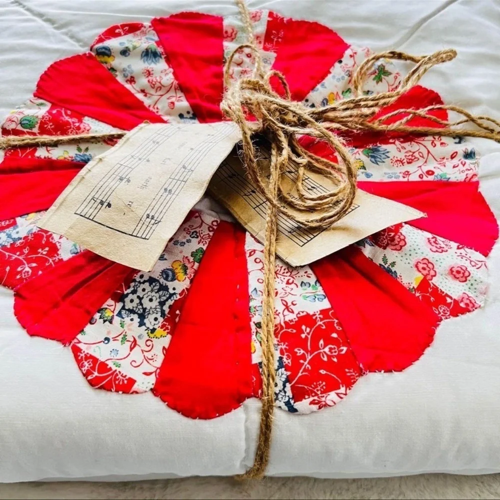 74”x92” Handmade Hand Stitched Twin Size Quilt. 74”x92”